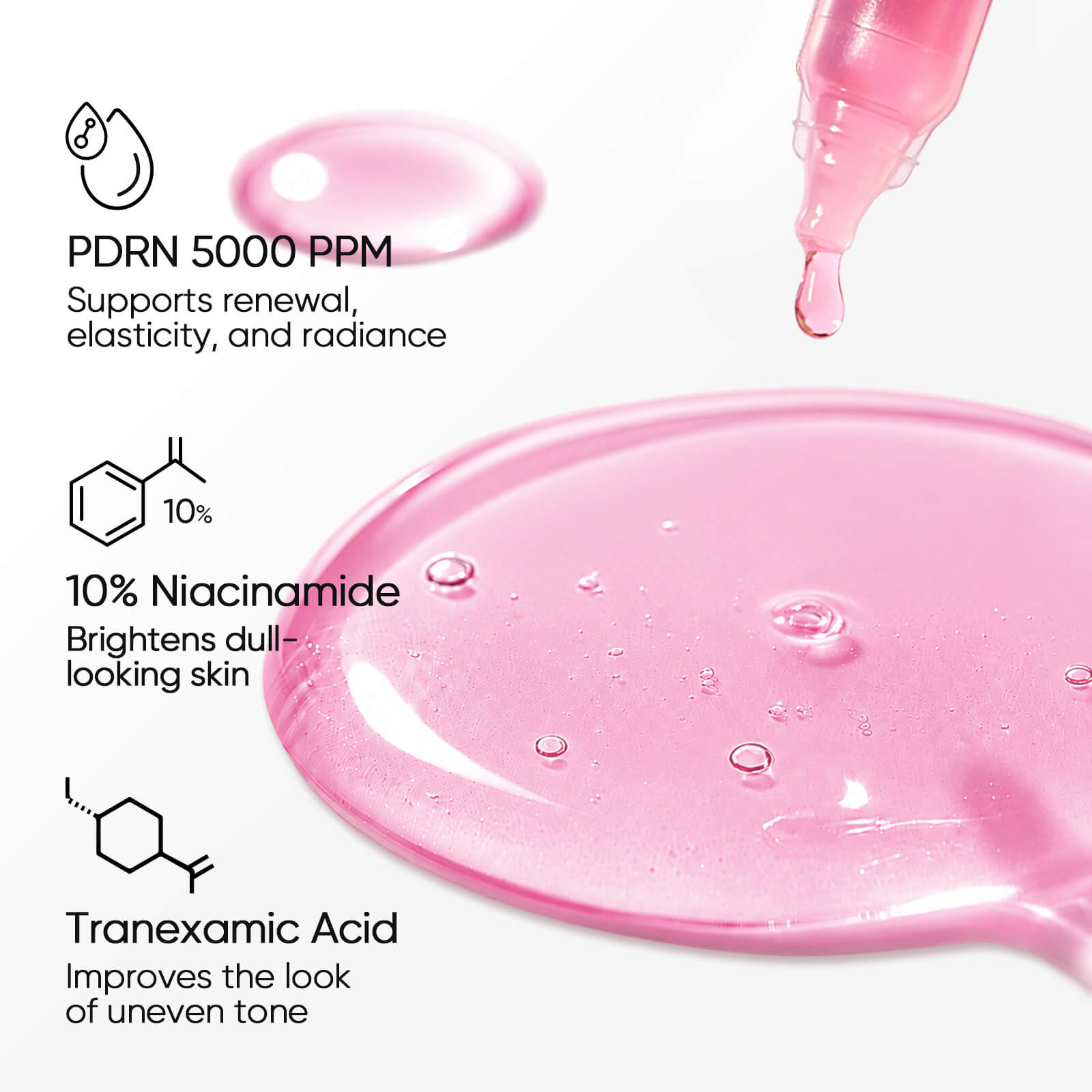 PDRN Brightening One Time Ampoule Serum 30pcs