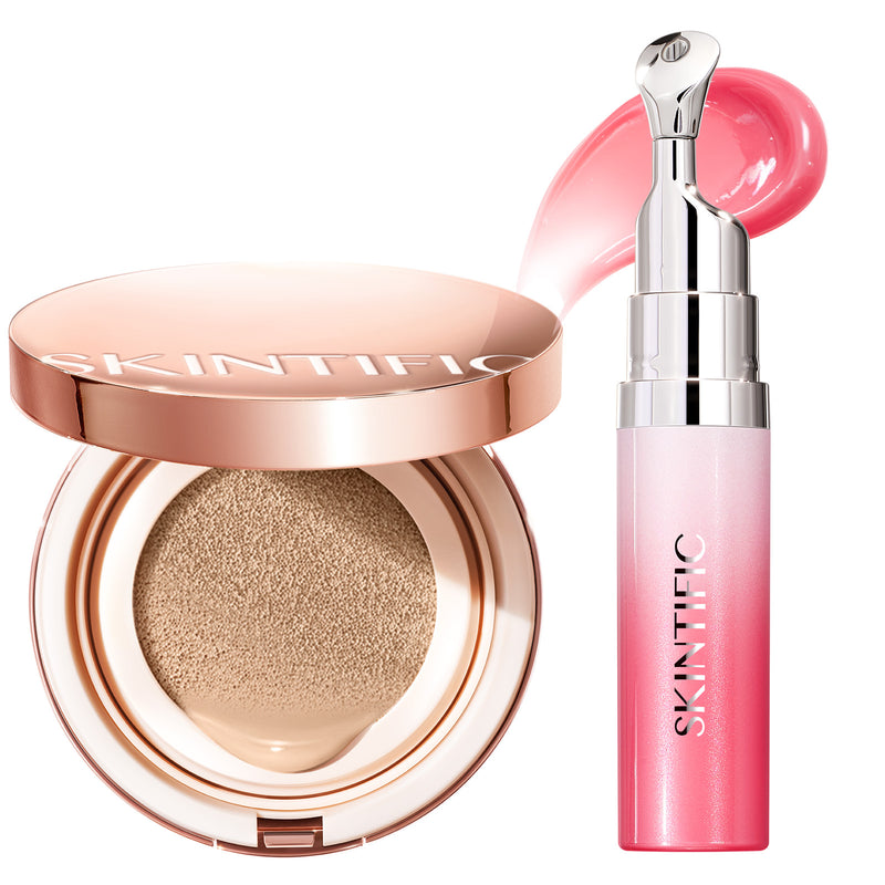 #Cushion Color_01 Vanilla#Lip Serum Colors_Baby Pink