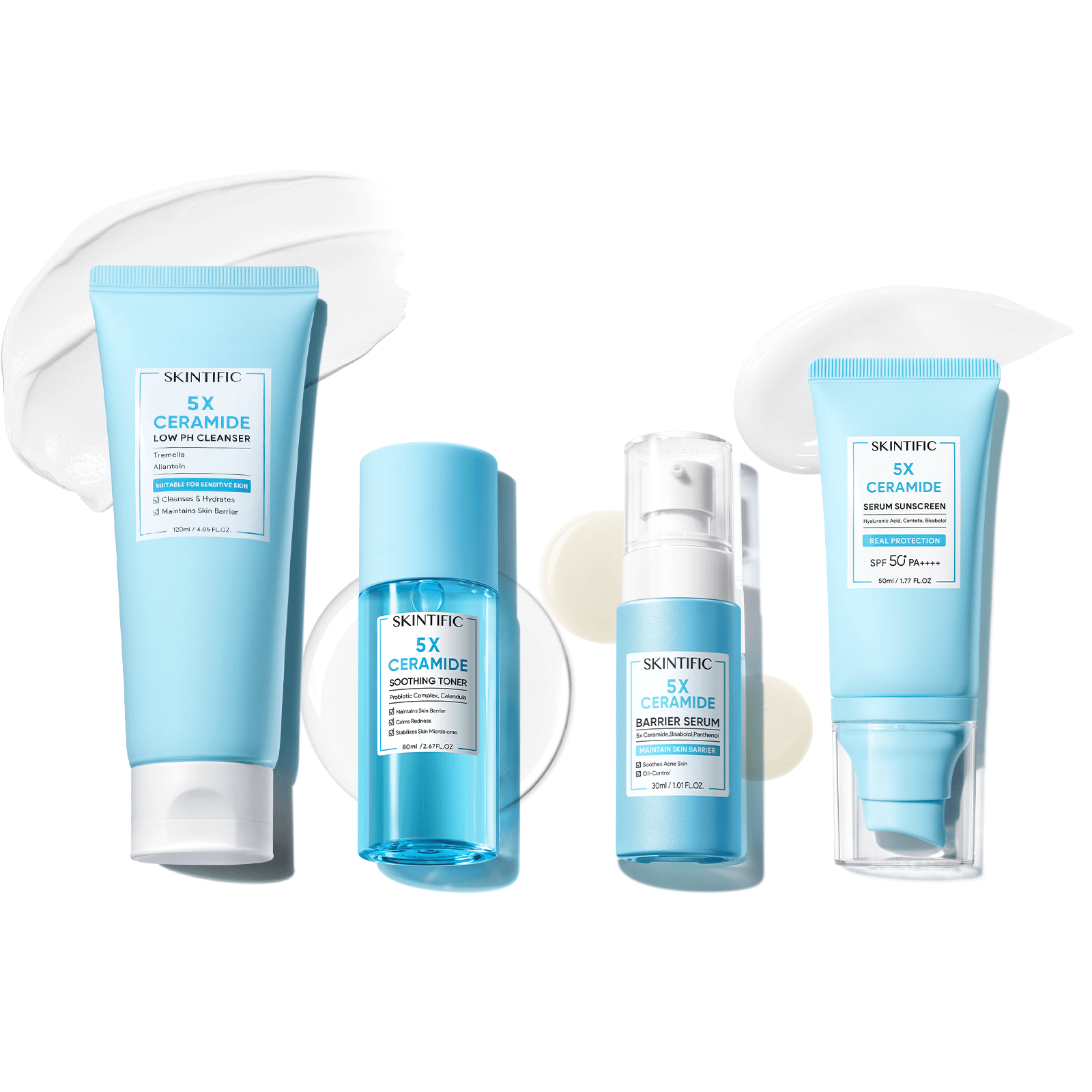 5X Ceramide Complete Barrier Repair Set for Sensitive Skin