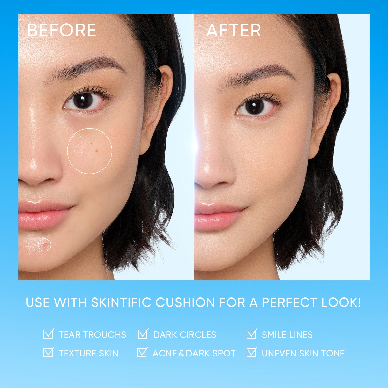 Cover Perfect Serum Concealer Long Lasting High Coverage Concealer