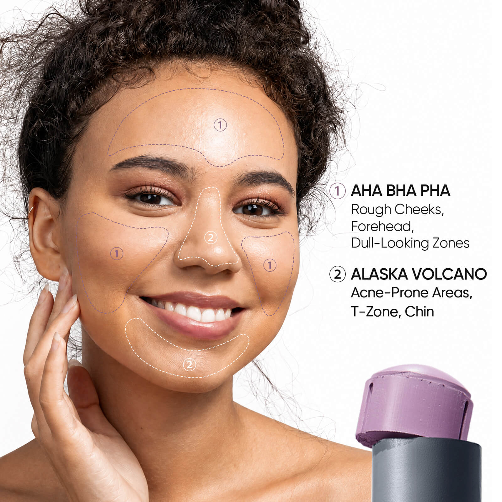 Alaska Volcano Pore Clay Stick