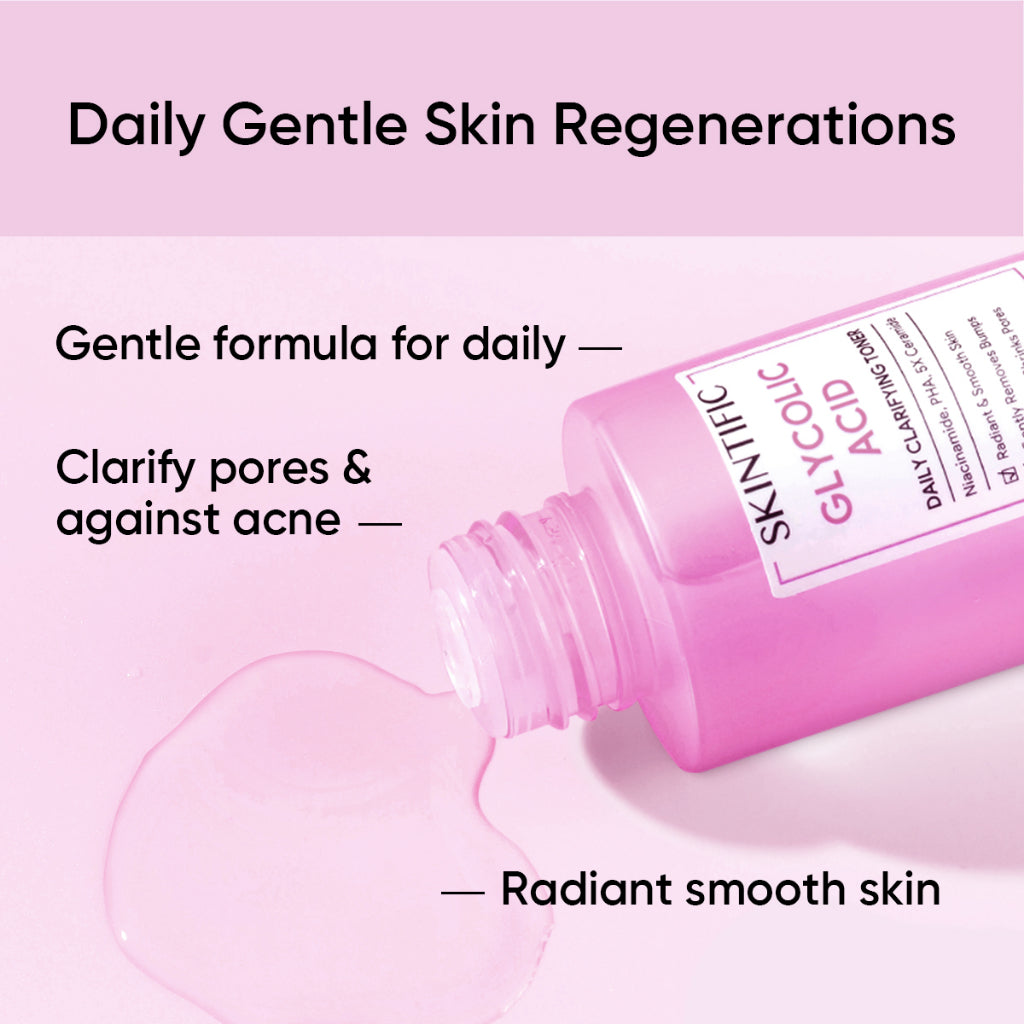 Glycolic Acid Daily Clarifying Exfoliating Toner