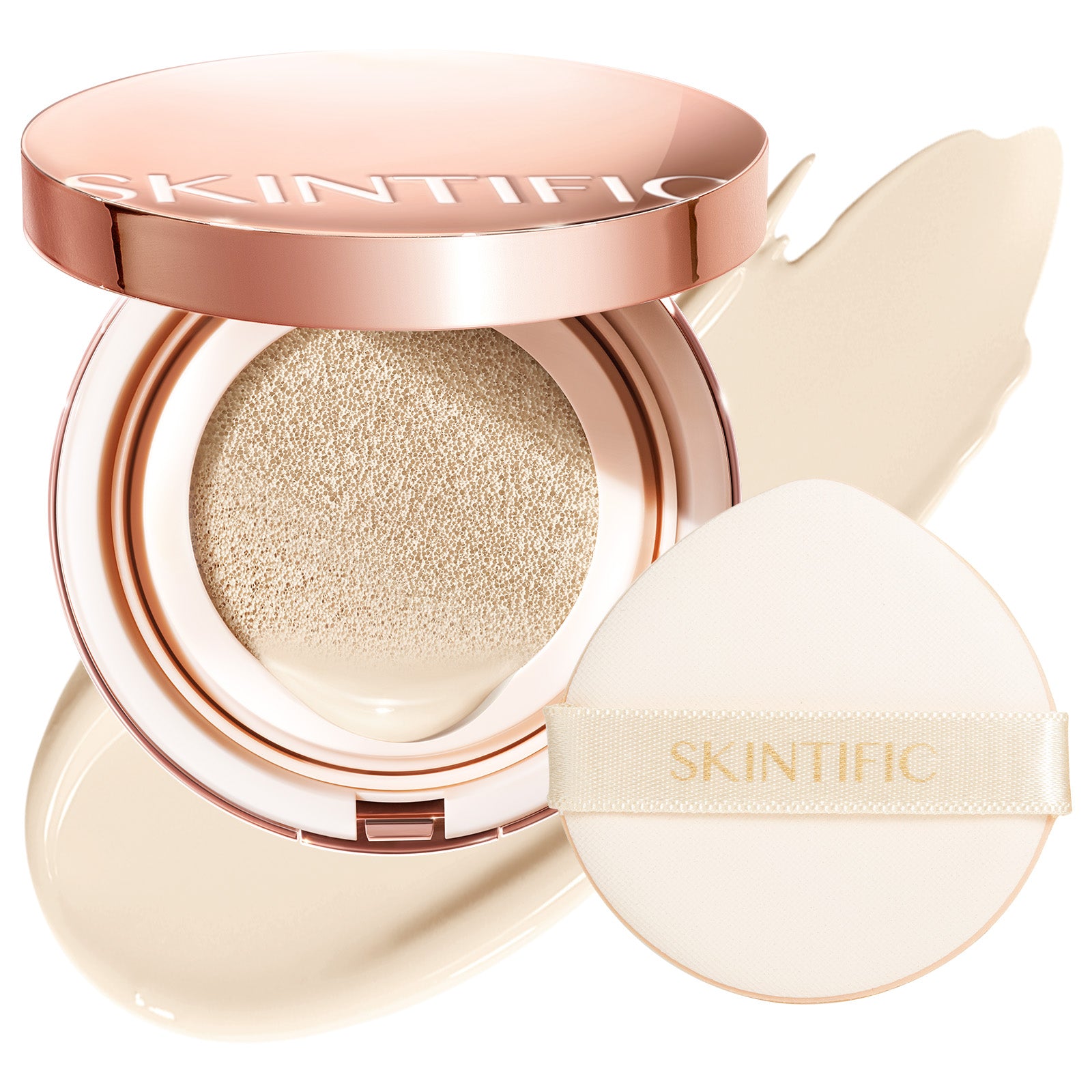 SKINTIFIC Cover All Perfect Cushion 12-Hour Long-Lasting Full Coverage