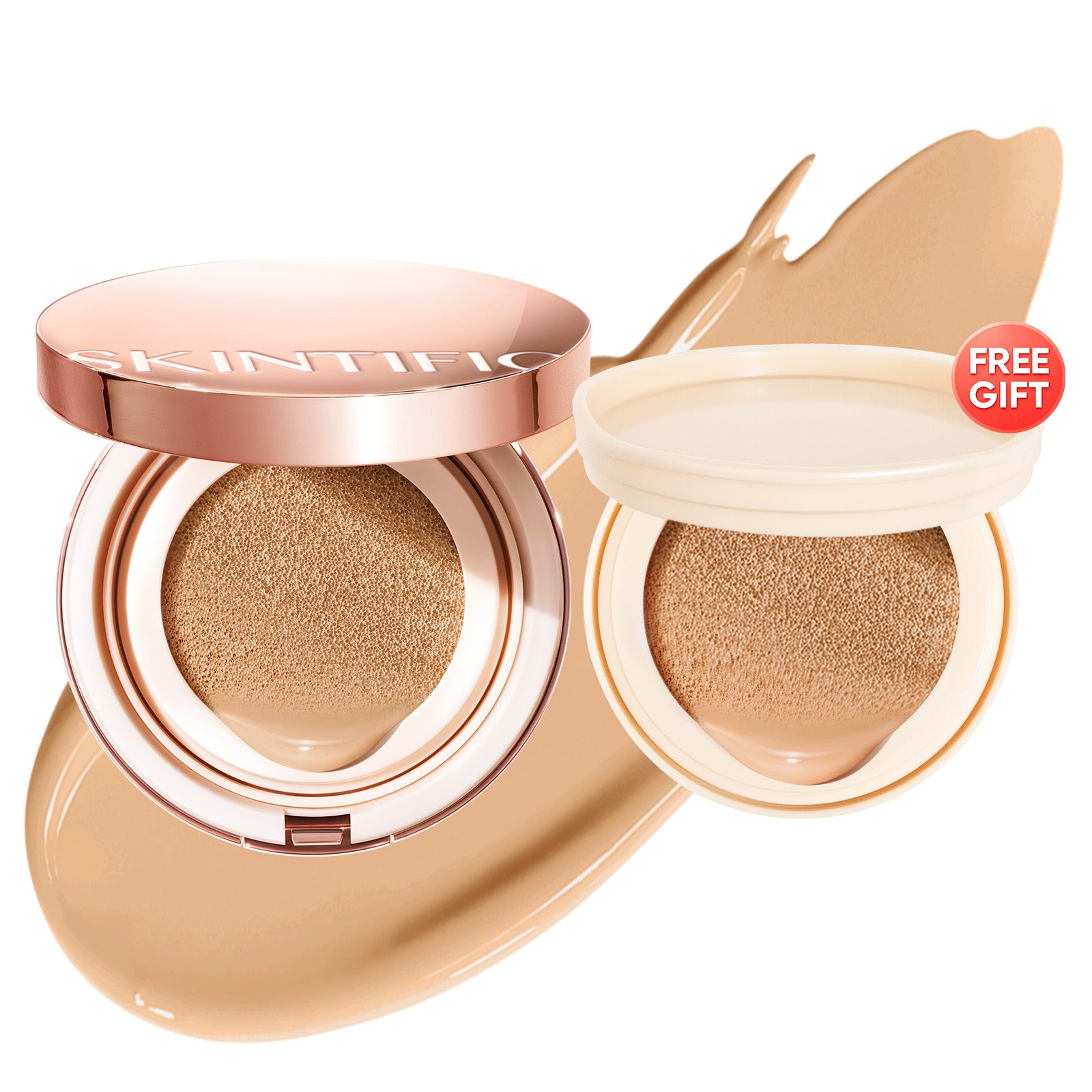 SKINTIFIC Cover All Perfect Cushion 12-Hour Long-Lasting Full Coverage
