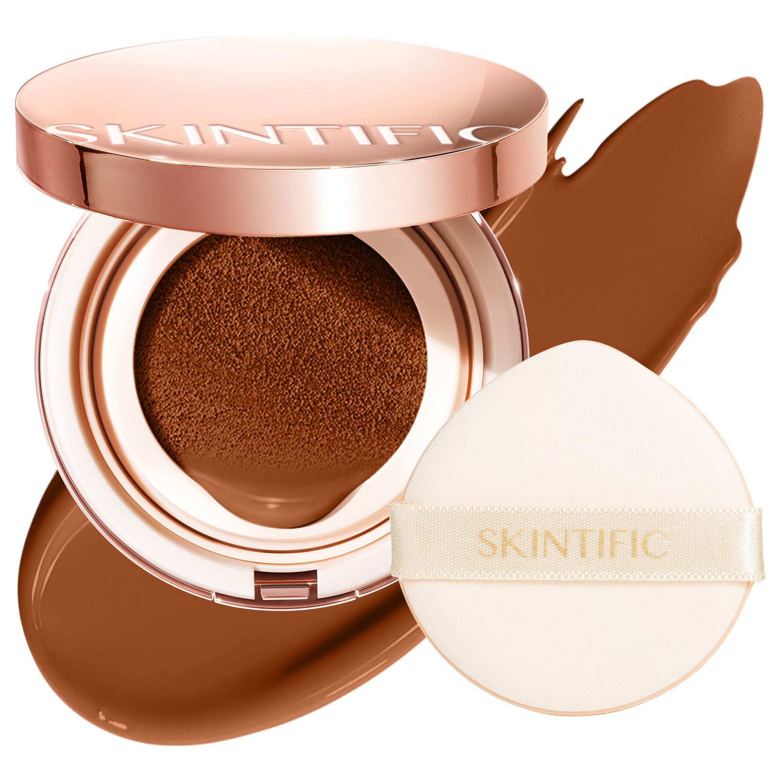 SKINTIFIC Cover All Perfect Cushion 12-Hour Long-Lasting Full Coverage