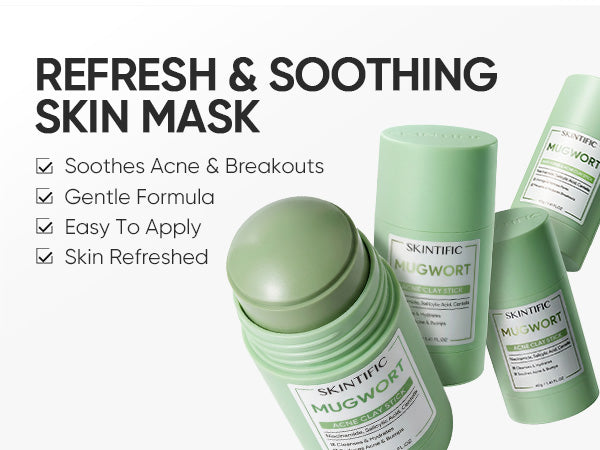 Mugwort Anti Pores & Acne Clay Mask Stick