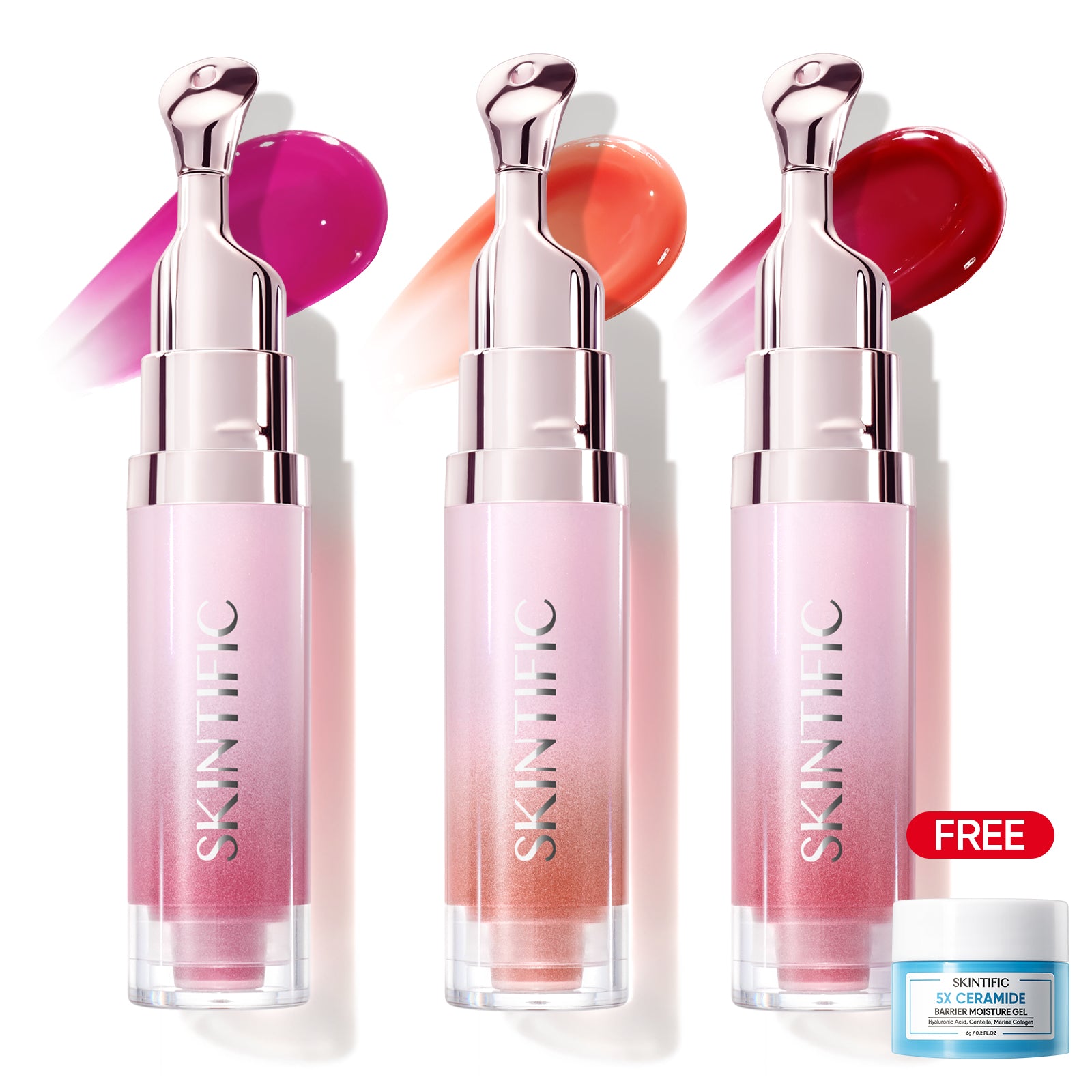 Peptide Nourishing Lip Serum Set 3pcs