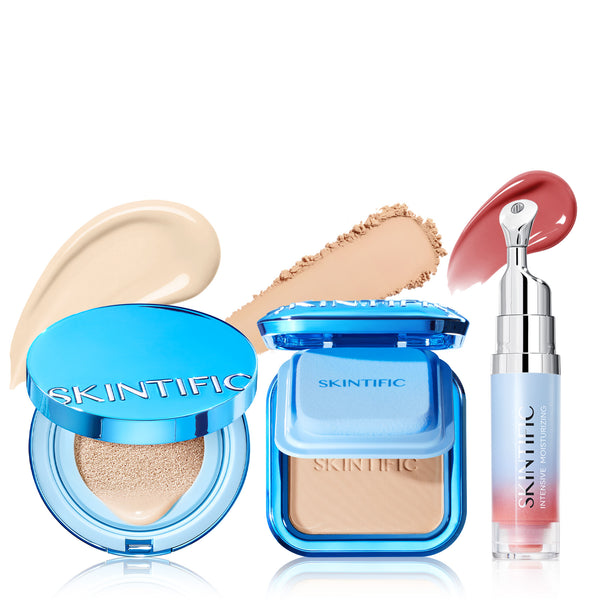 Flawless Base & Glossy Lip Routine Set