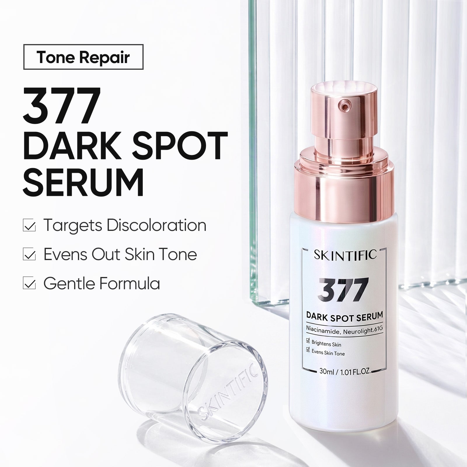 SKINTIFIC 377 Dark Spot Serum for Dark Spots & Uneven Tone