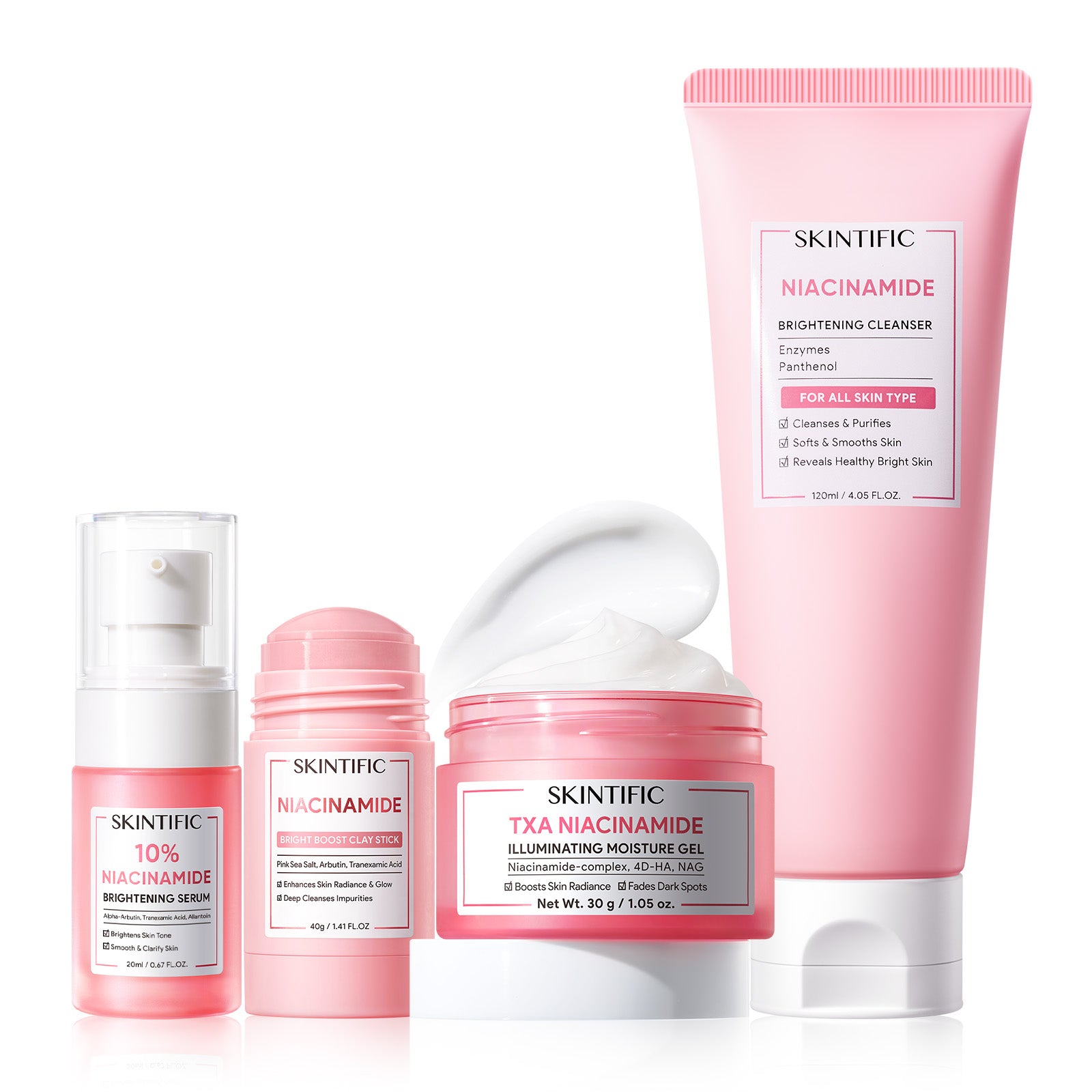 SKINTIFIC Skincare and Makeup Sets for Complete Routines