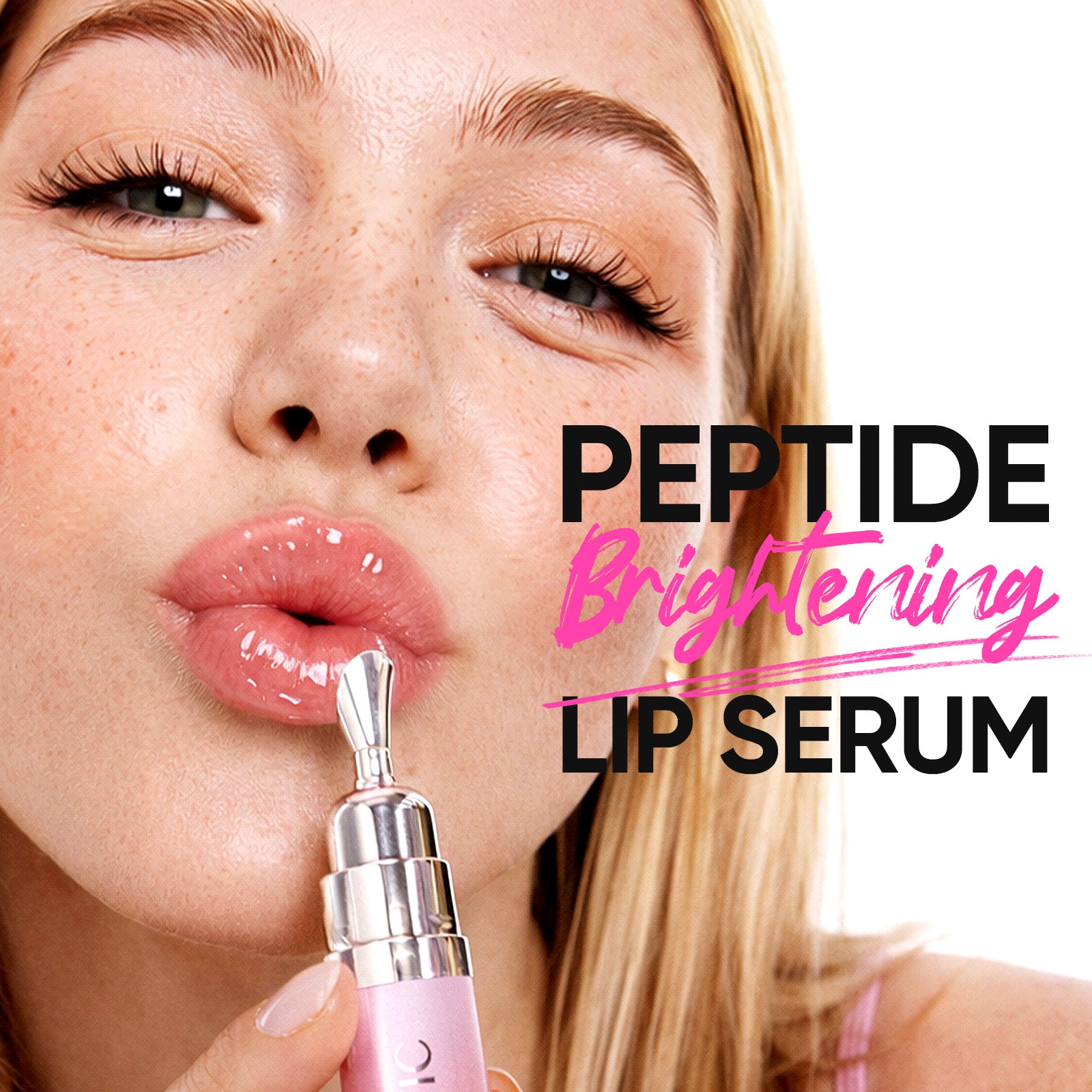 Peptide Lip Serum Hydrating, Brightening & Smoothening Multi-Color