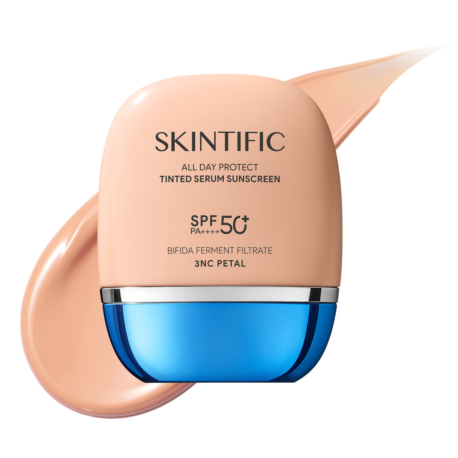 SKINTIFIC All Day Protect Tinted Serum Sunscreen SPF 50+ PA++++