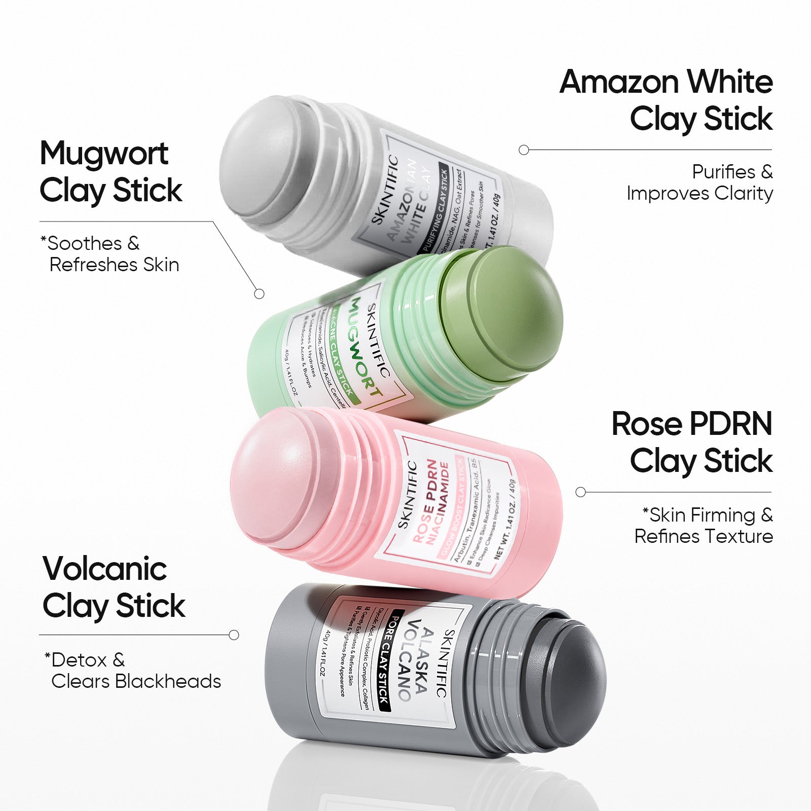 Mugwort Anti Pores & Acne Clay Mask Stick
