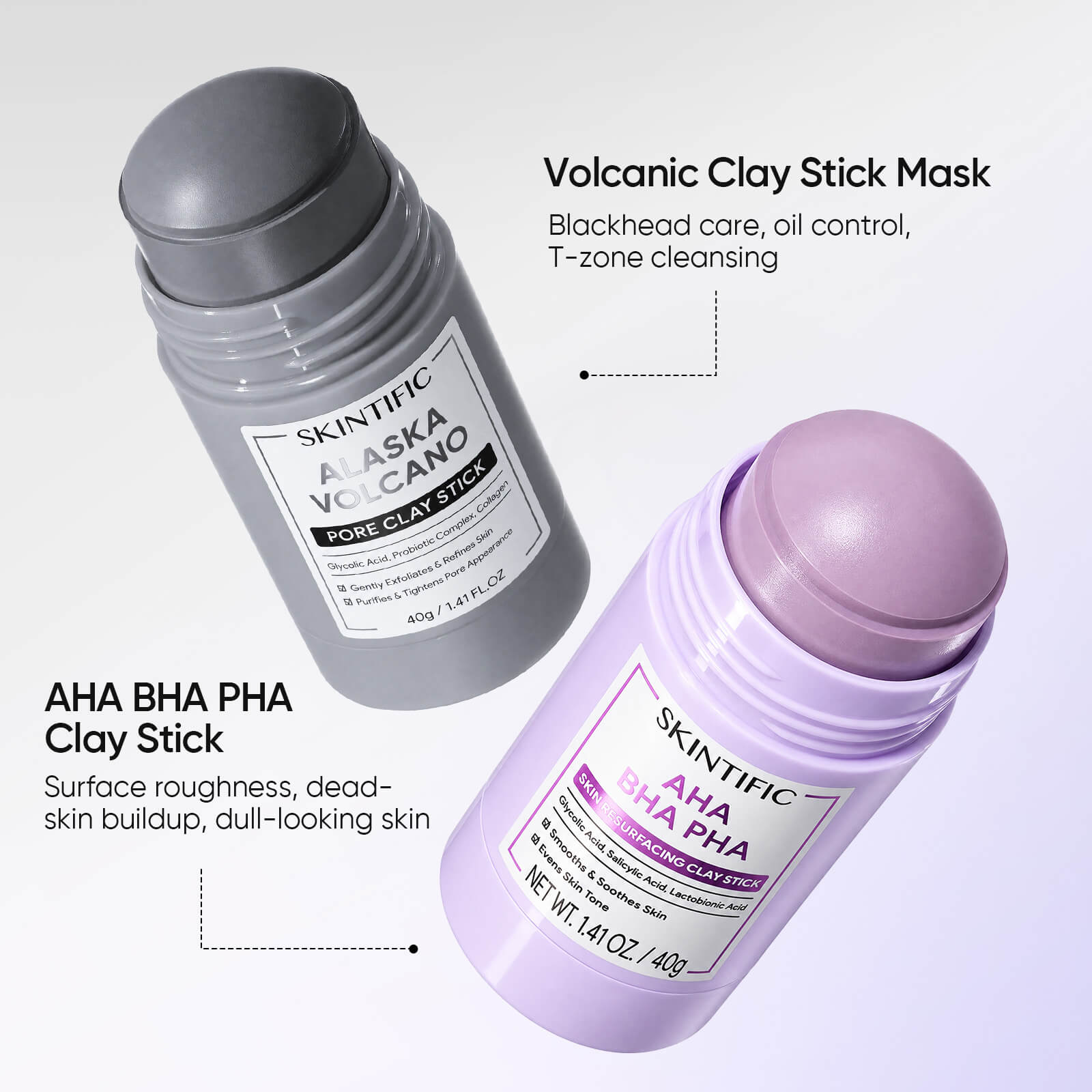 Alaska Volcano Pore Clay Stick