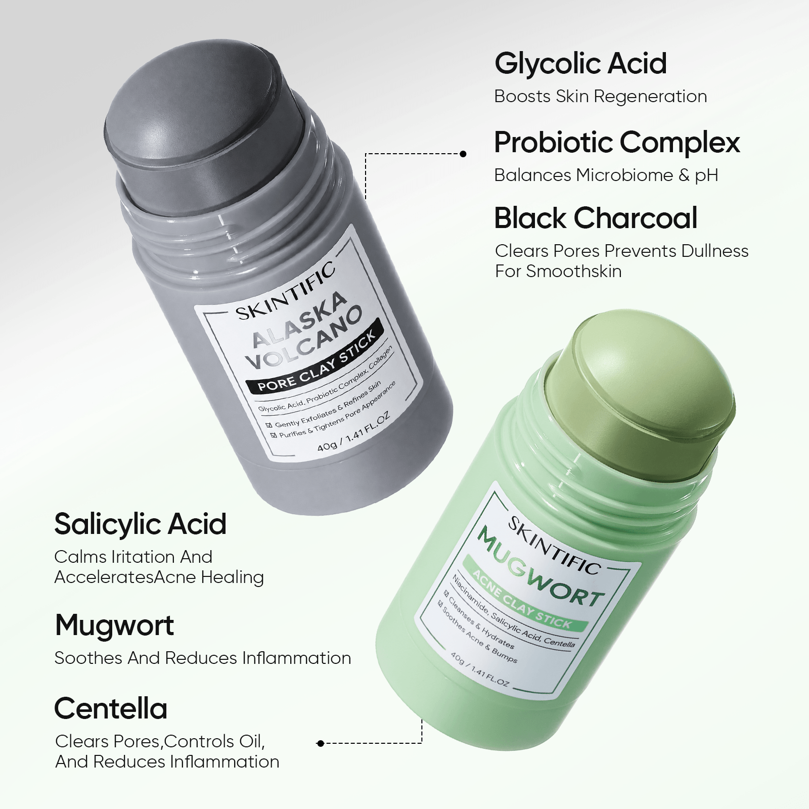 Mugwort Anti Pores & Acne Clay Mask Stick