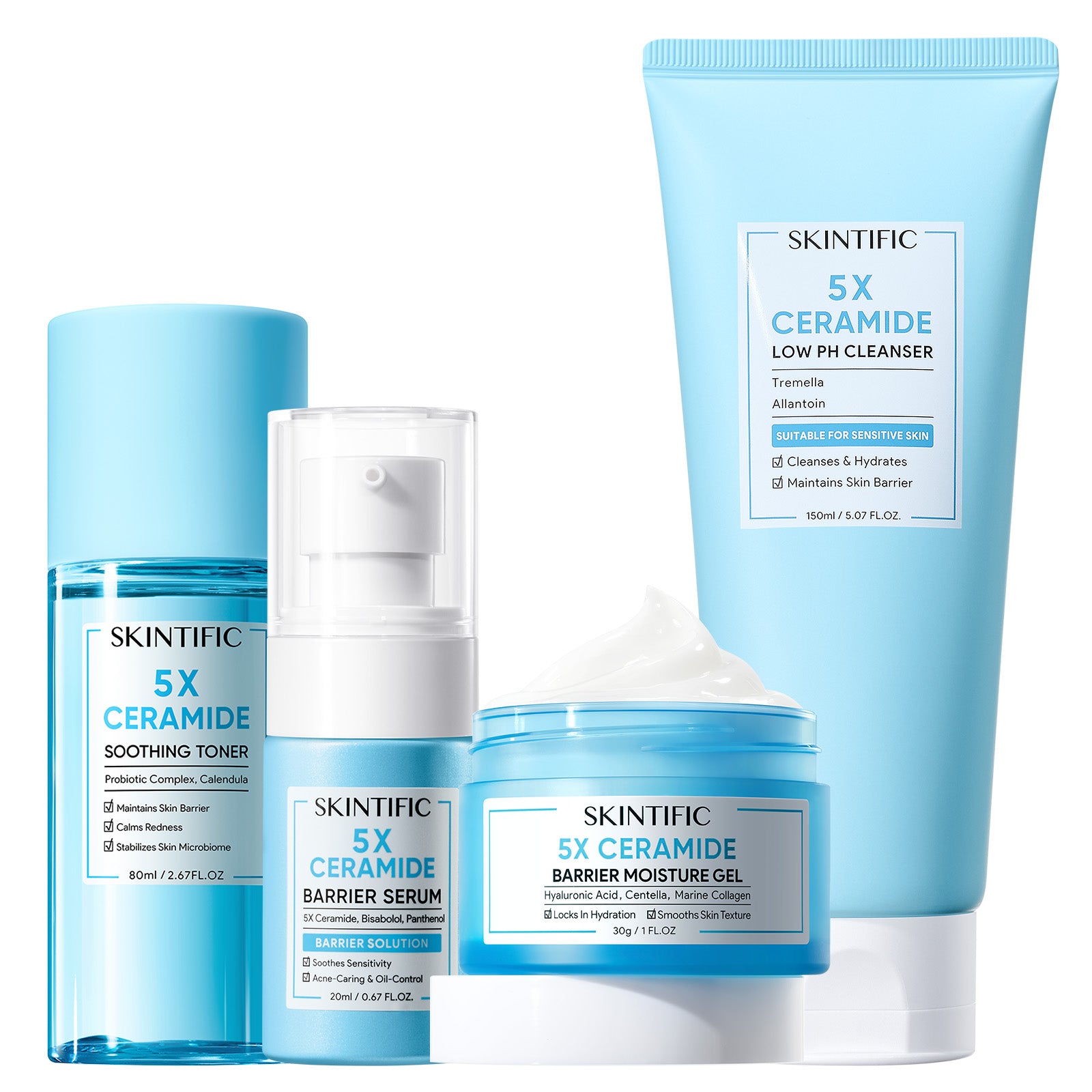 SKINTIFIC Skincare Sets | Brightening, Barrier Repair & Glass Skin