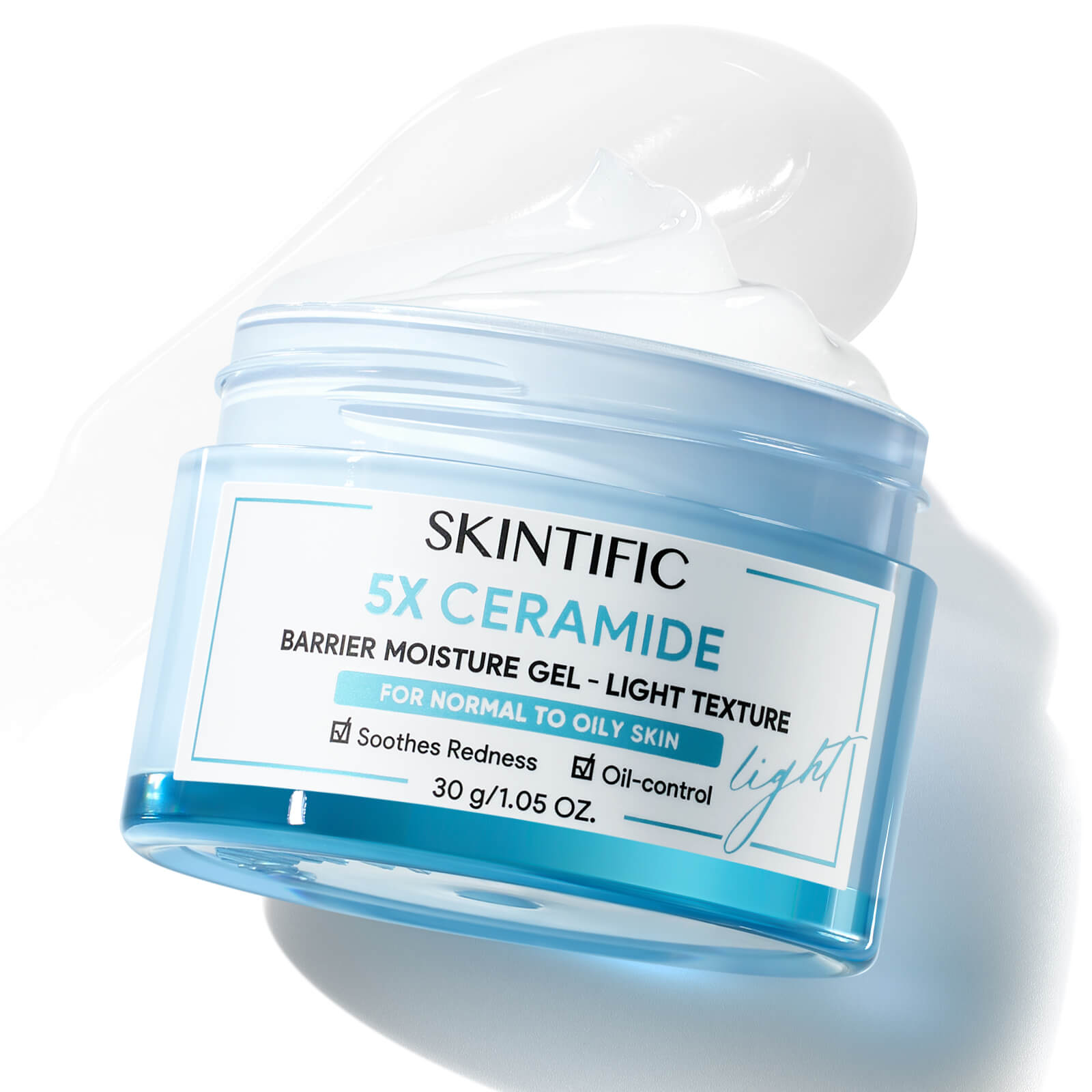 5X Ceramide Barrier Face Moisture Gel Light Texture for Oily