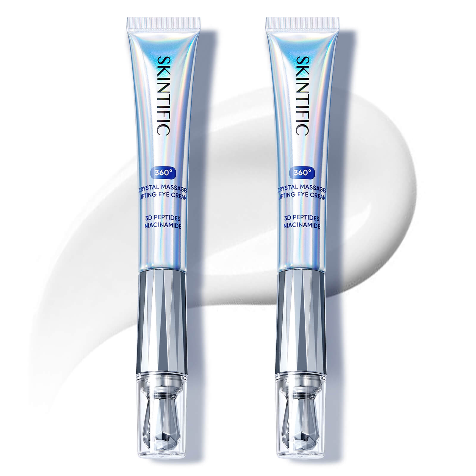 360° Crystal Massager Lifting Eye Cream Lifts & Brightens Reduces