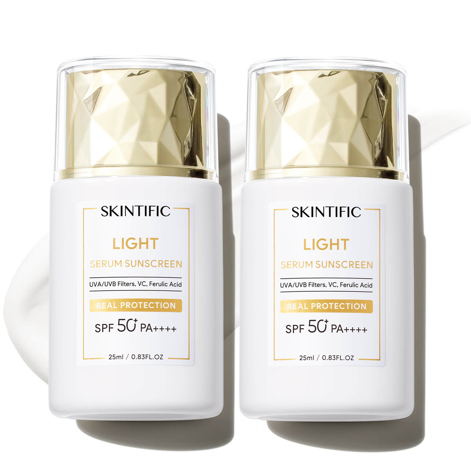 Lightweight SPF 50 Sunscreen for Oily & Sensitive Skin Vitamin C