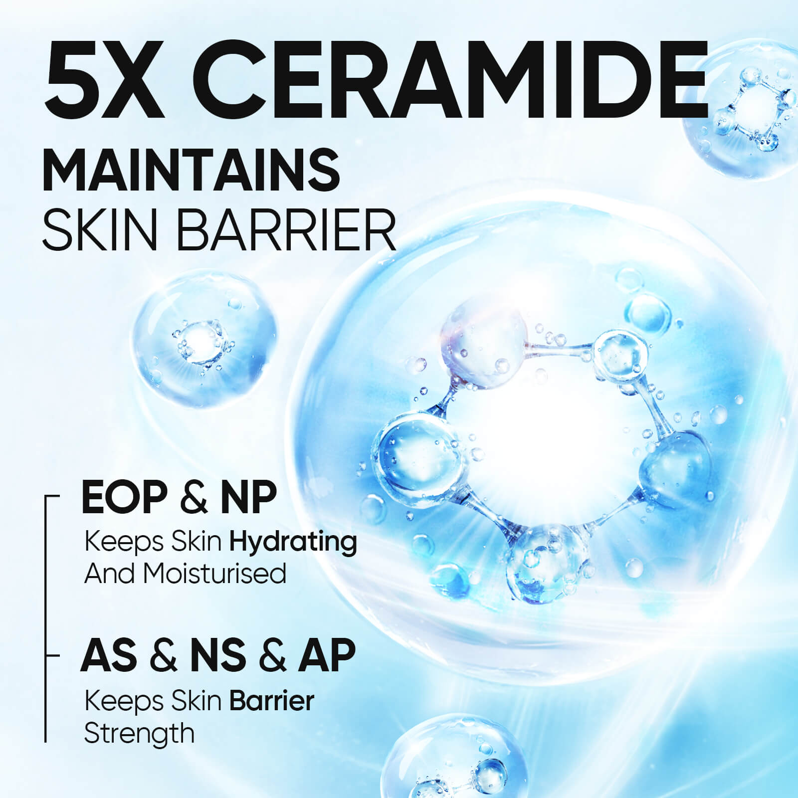 5X Ceramide Soothing Toner Hydrates & Repairs Skin Barrier for
