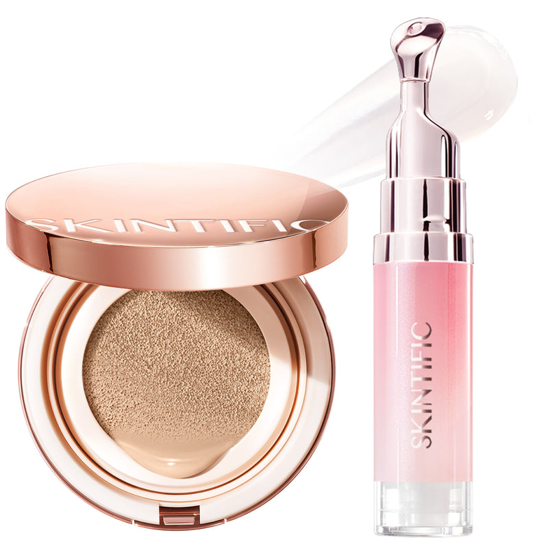 #Cushion Color_01   Vanilla#Lip Serum Colors_Clear
