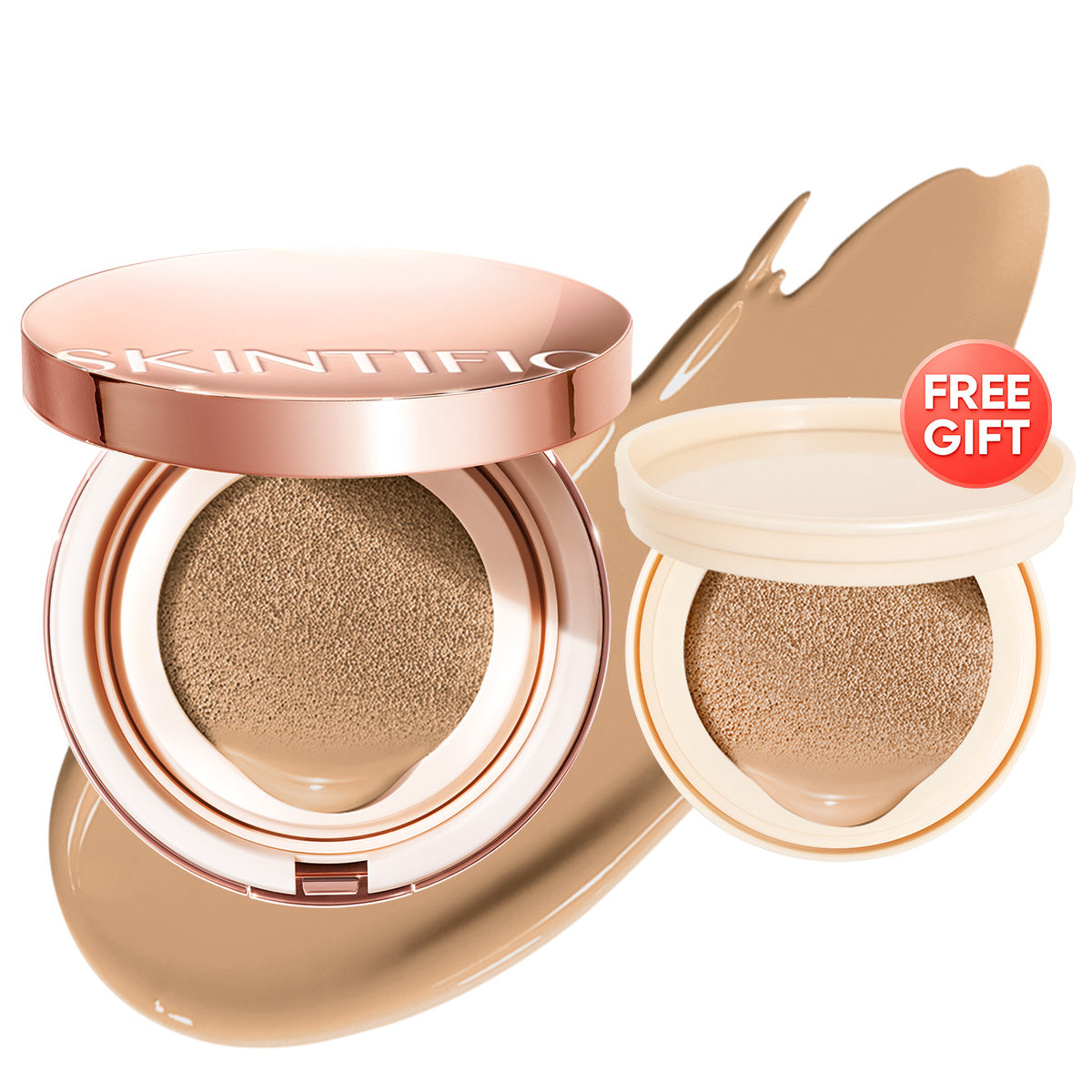 SKINTIFIC Cover All Perfect Cushion 12-Hour Long-Lasting Full Coverage