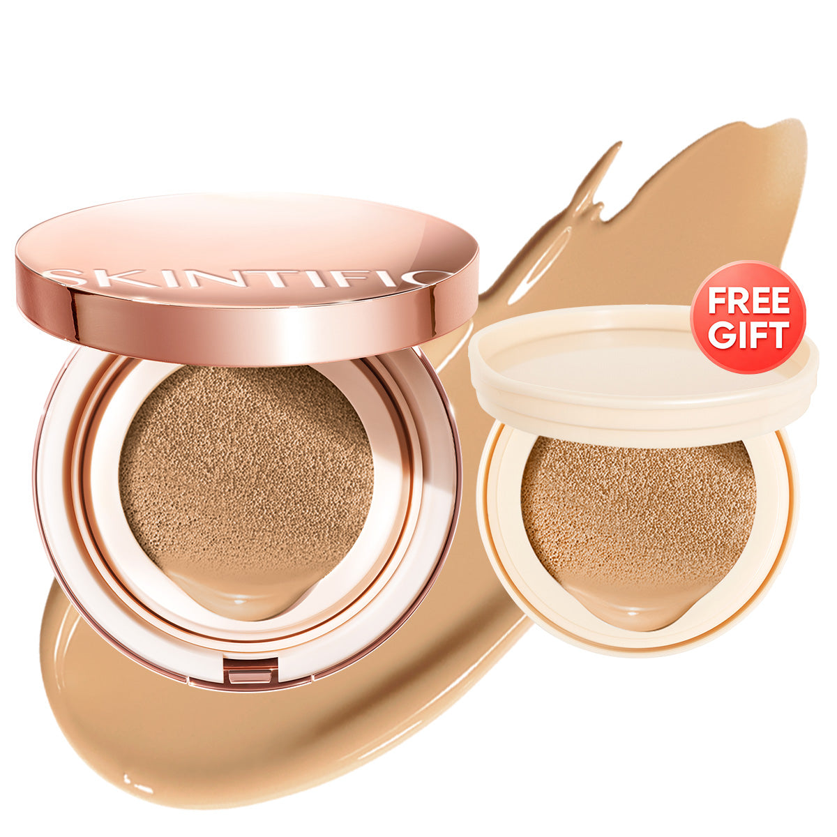 SKINTIFIC Cover All Perfect Cushion 12-Hour Long-Lasting Full Coverage