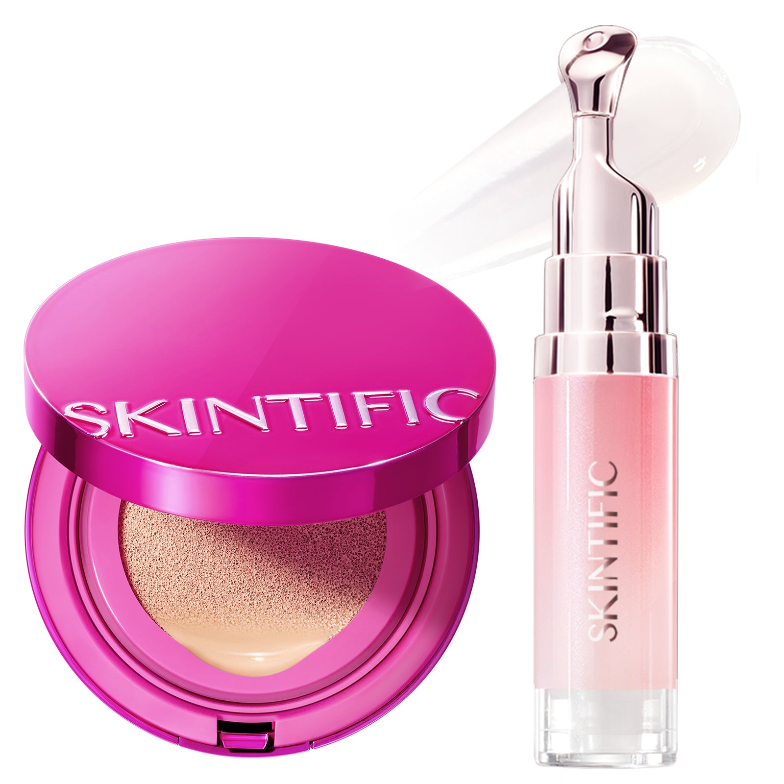 Glow Cushion & Peptide Lip Serum Set 2pcs