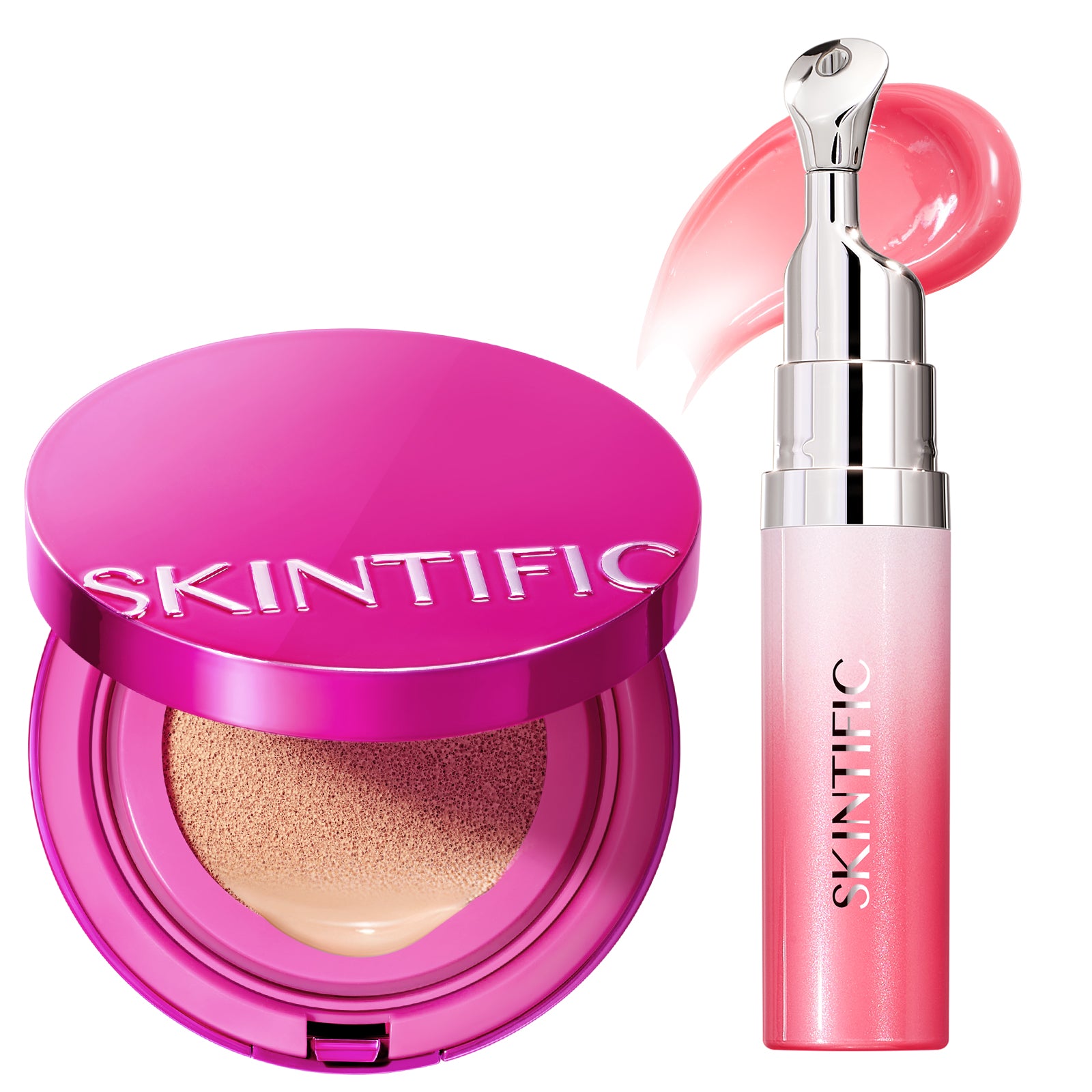Glow Cushion Set Cushion Foundation + Peptide Lip Serum
