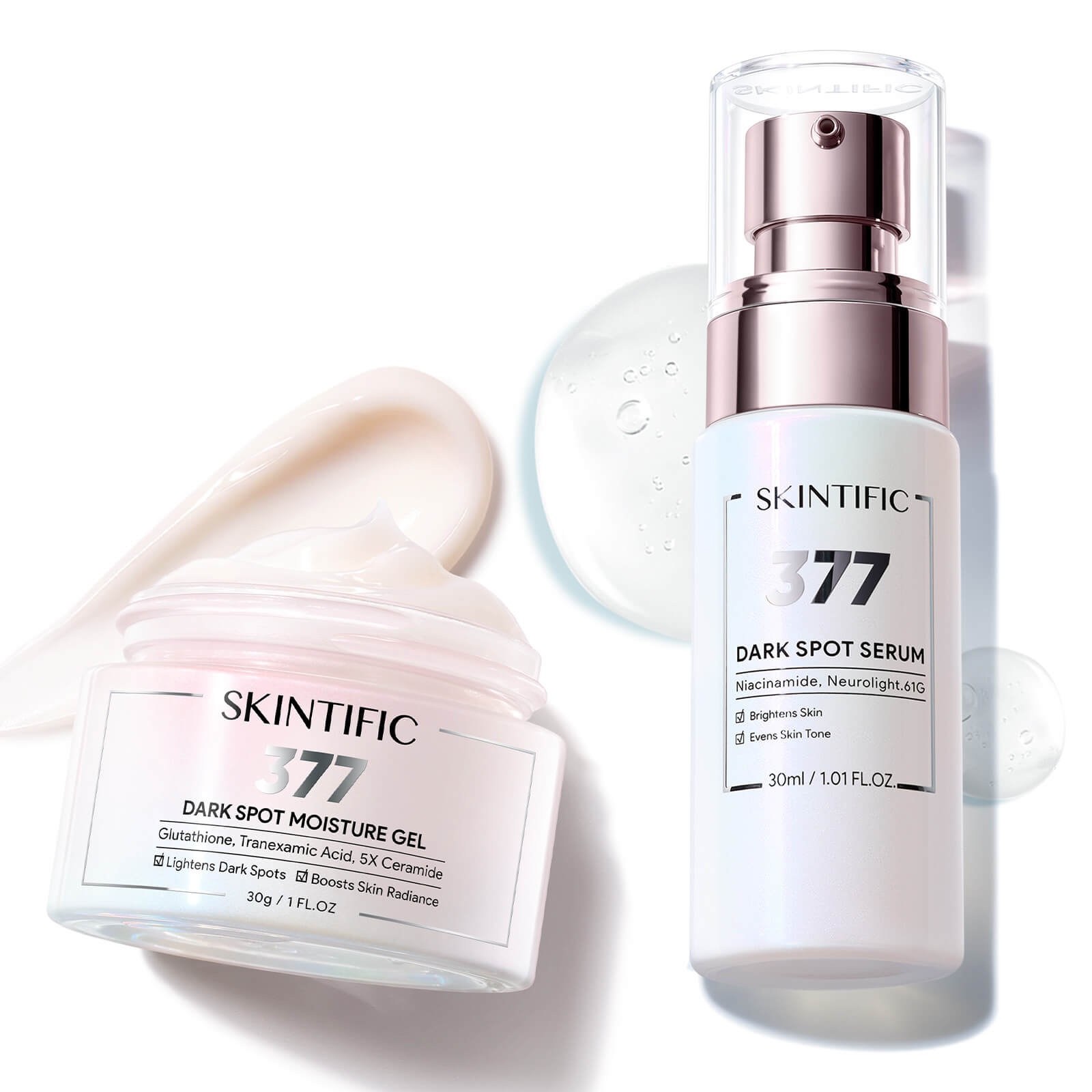 SKINTIFIC 377 Dark Spot Brightening Routine Set