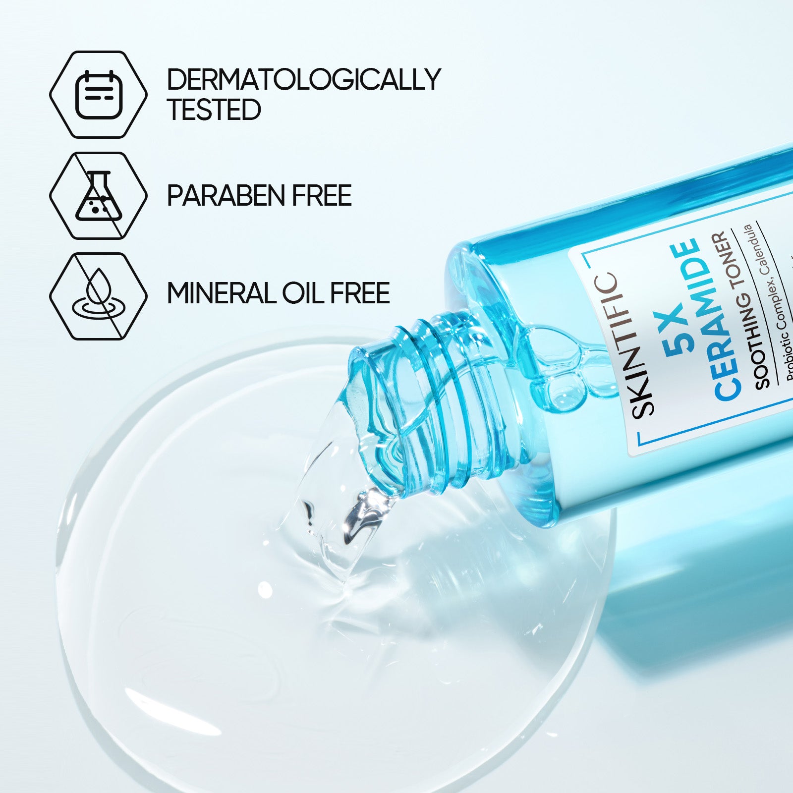 5X Ceramide Soothing Toner Hydrates & Repairs Skin Barrier for